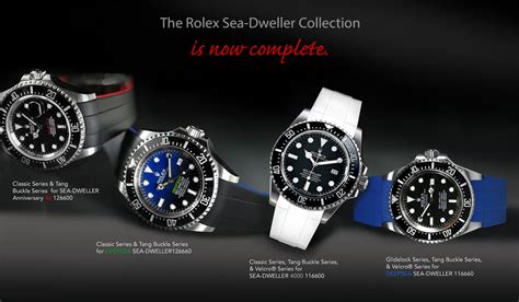 The Rolex Sea Dweller Straps Collection is now complete